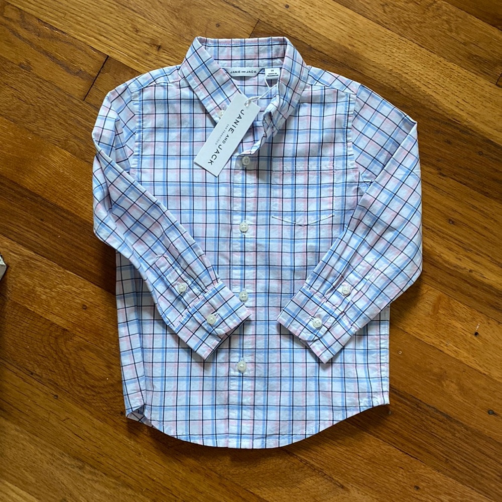 Janie and Jack button down 2t